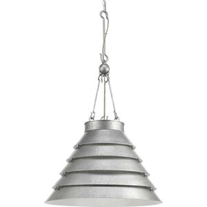 Point Dume™ Surfrider 3 Light 24.88 inch Galvanized Pendant Ceiling Light, Design Series