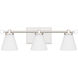 Daniels LED 21 inch Polished Nickel Bath Light Wall Light