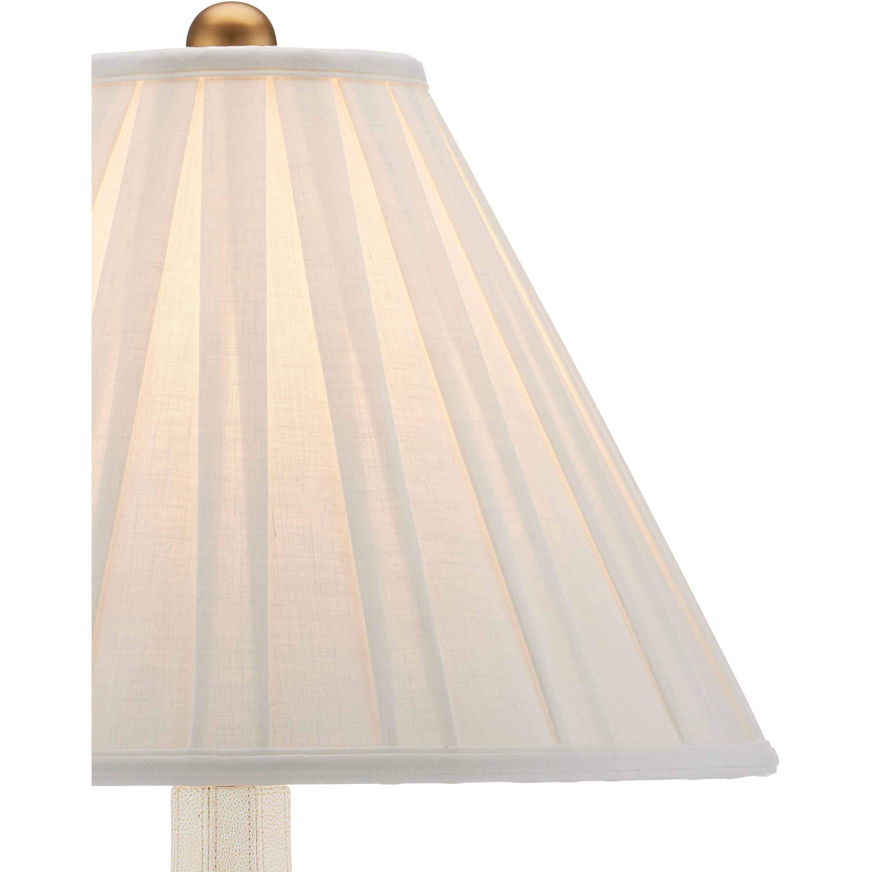 Musetta 31 inch 100 watt Beige/Antique Brass Table Lamp Portable Light