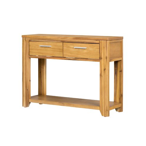 Anita 43.31 X 12.6 inch Natural Console Table with Drawers