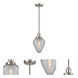 Franklin Restoration Geneseo 1 Light 7 inch Brushed Satin Nickel Mini Pendant Ceiling Light, Franklin Restoration