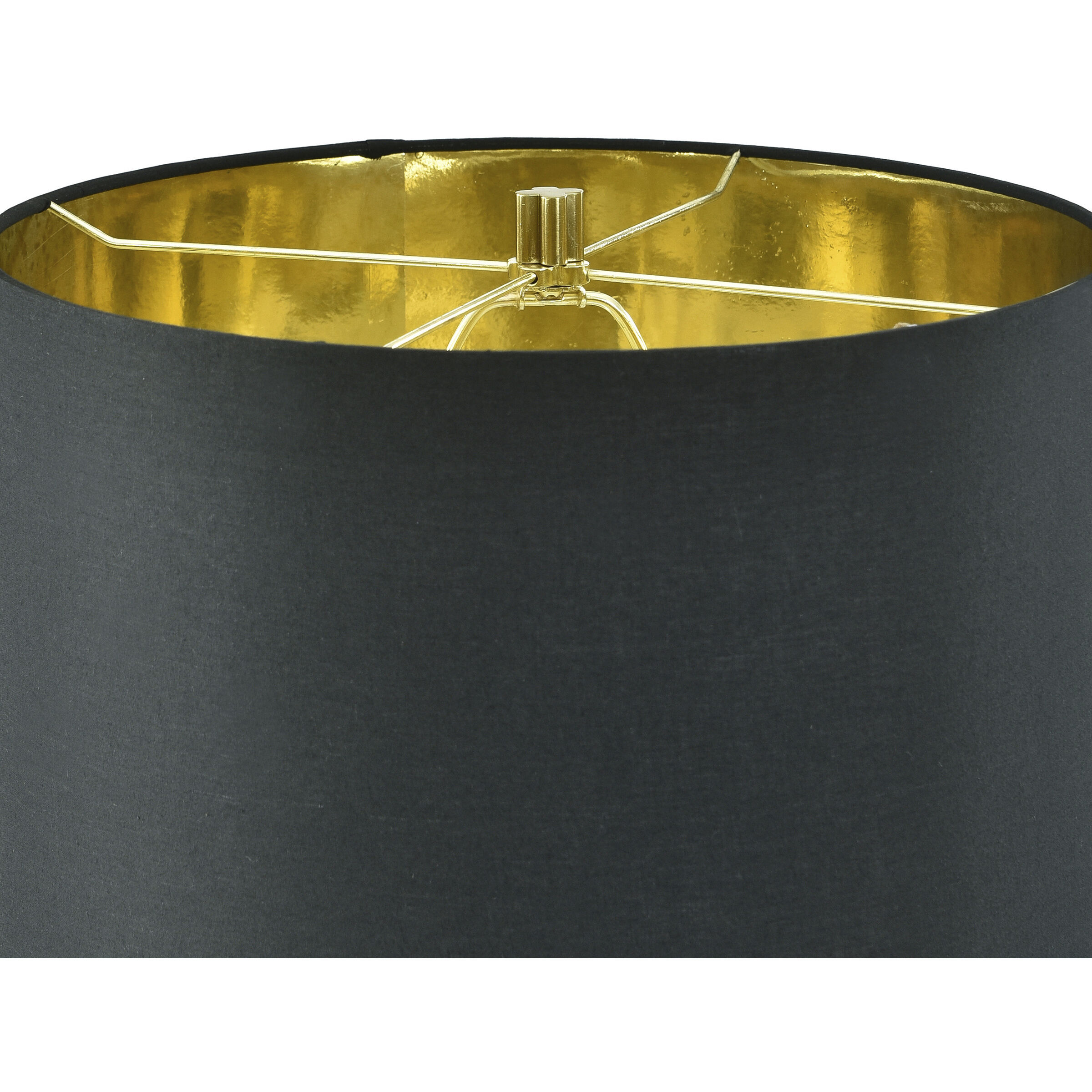 Jasper 32 inch 60 watt Black and White Table Lamp Portable Light in Black/White