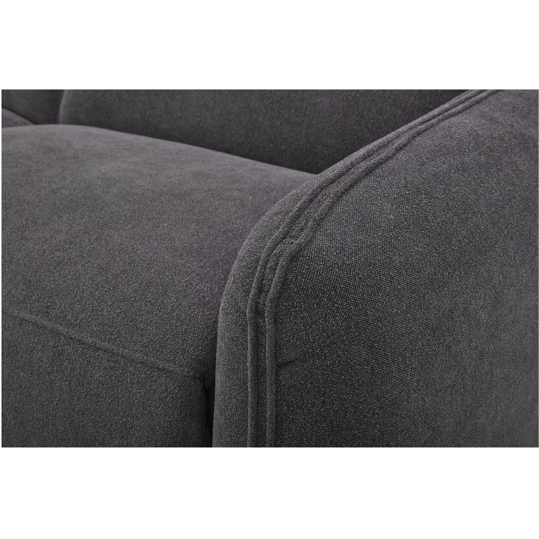 Eli Grey Sofa, Power Recliner