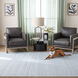Kiran 114 X 79 inch Light Grey Rug in 6 x 9