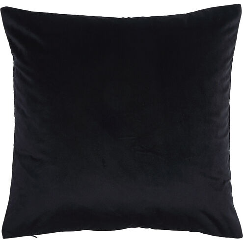 Diran 20 inch Black Indoor Pillow