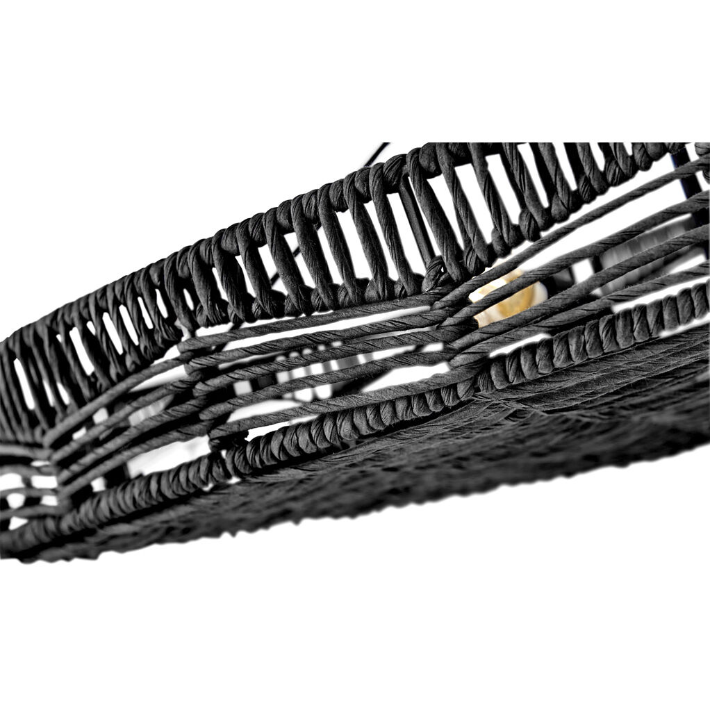 Ophelia 6 Light 30 inch Black Foyer Light Ceiling Light