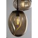 Cosmos Incandescent 3 Light 22.3 inch Gilded Brass Chandelier Ceiling Light in Bronze Cosmos, Round Multi-Port