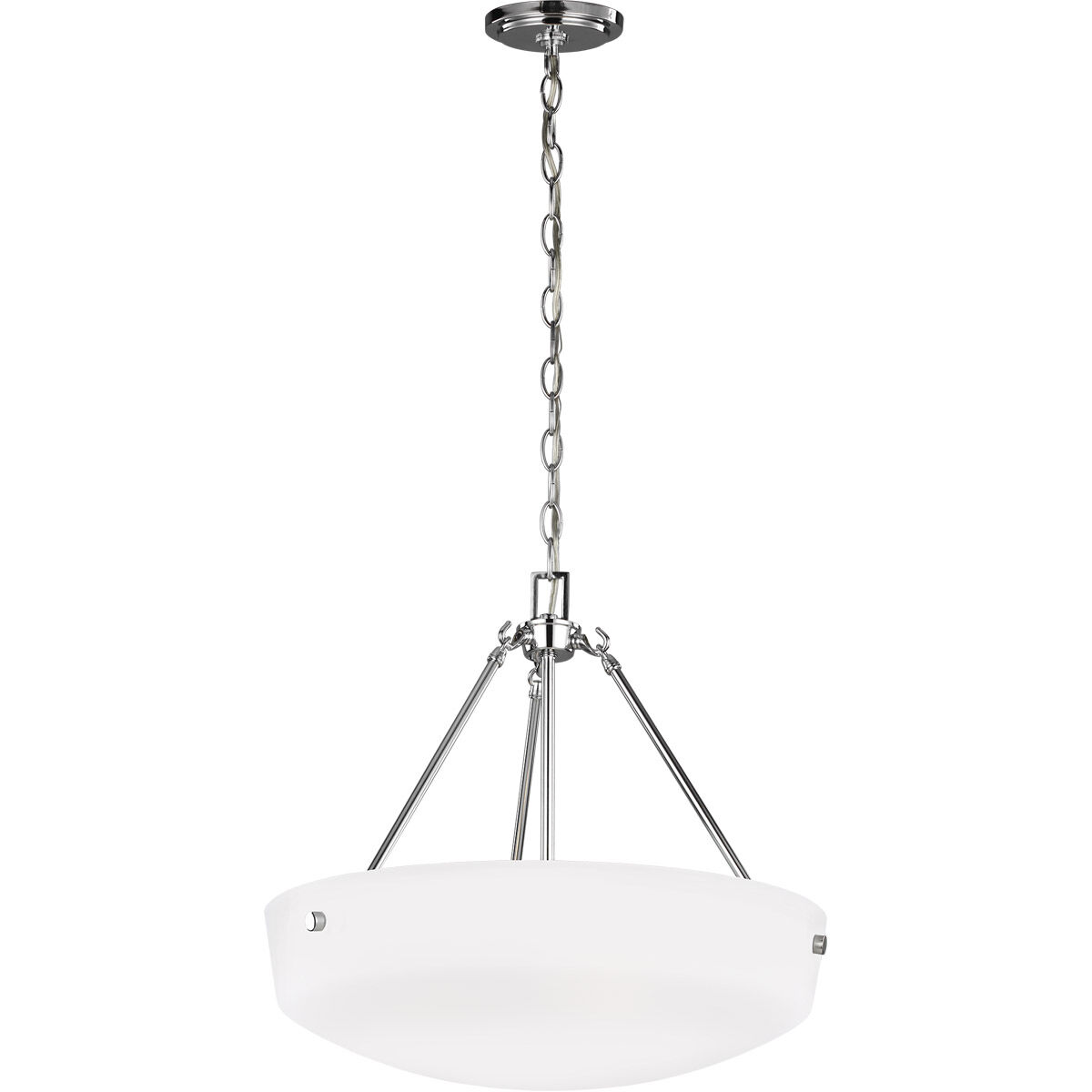 Kerrville 3 Light 19.25 inch Chrome Pendant Ceiling Light