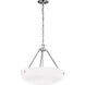 Kerrville 3 Light 19.25 inch Chrome Pendant Ceiling Light