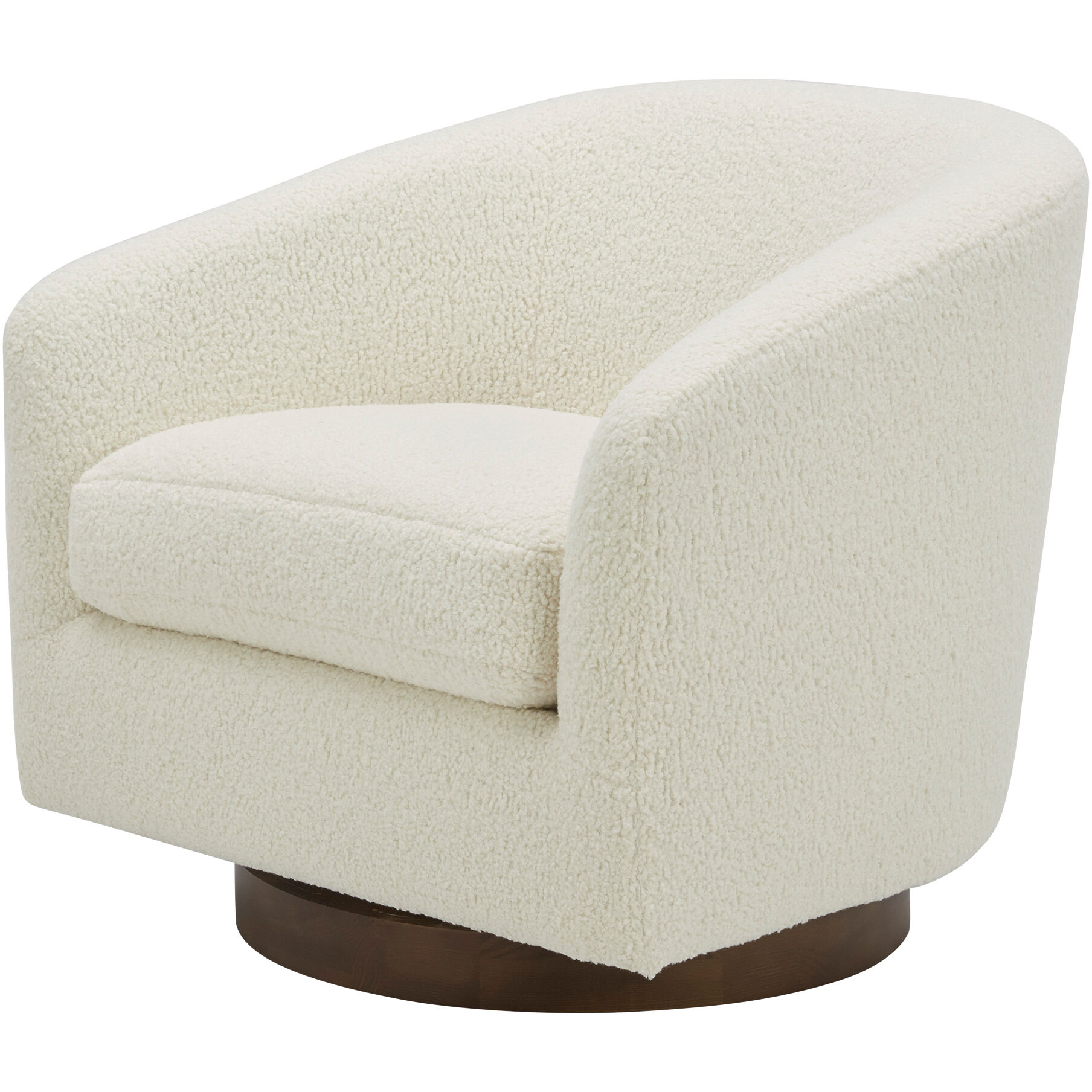 Oscy Natural Swivel Chair