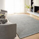 Myra 90 X 63 inch Green Rug in 5 x 7