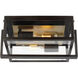 Ian K. Fowler Halle LED 13 inch Aged Iron Flush Mount Ceiling Light