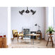 Atlas Dagny 40 inch Textured Bronze Ceiling Fan, Atlas