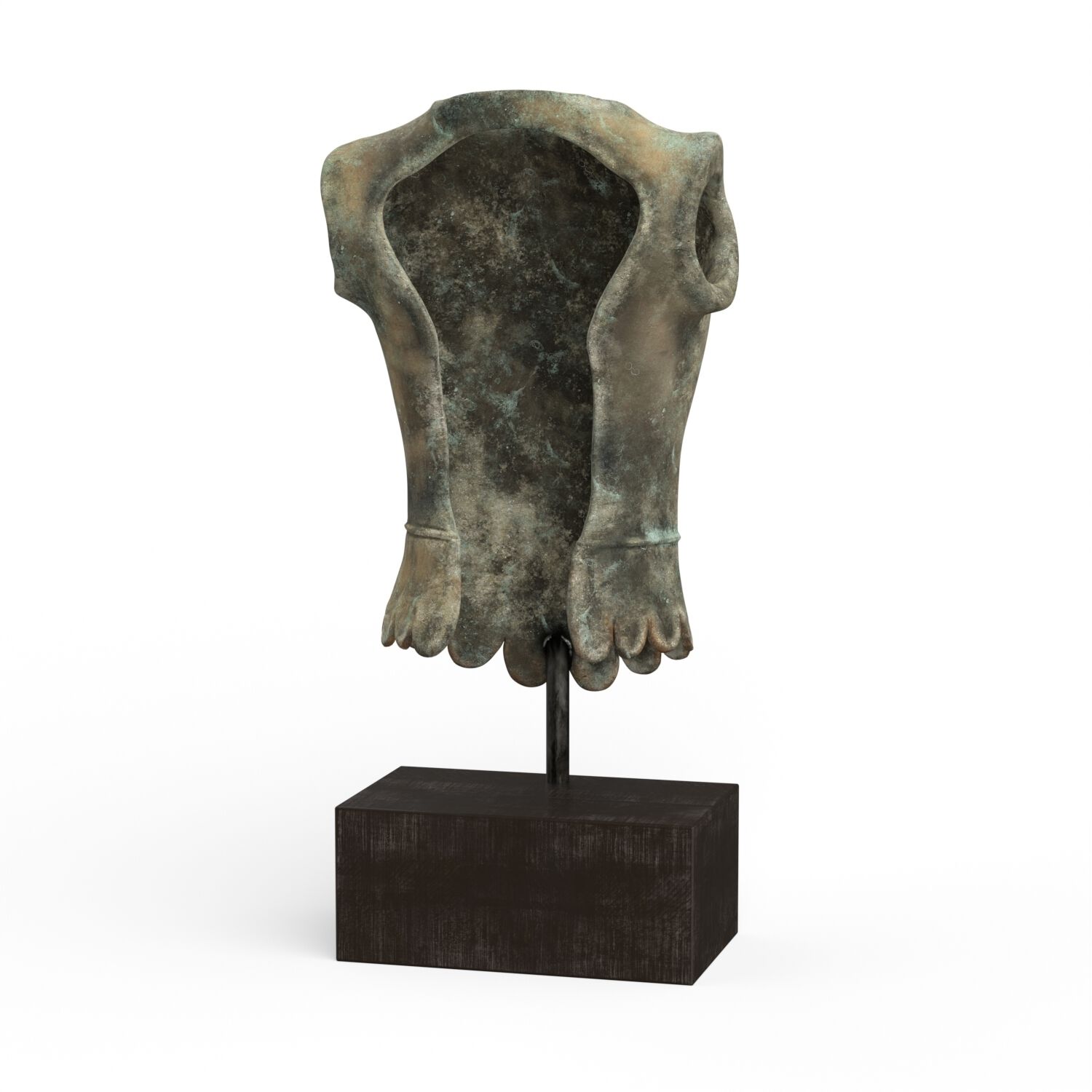 Brutus Natural Concrete Statue