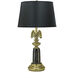 Ellie 30 inch Burnished Brass Table Lamp Portable Light