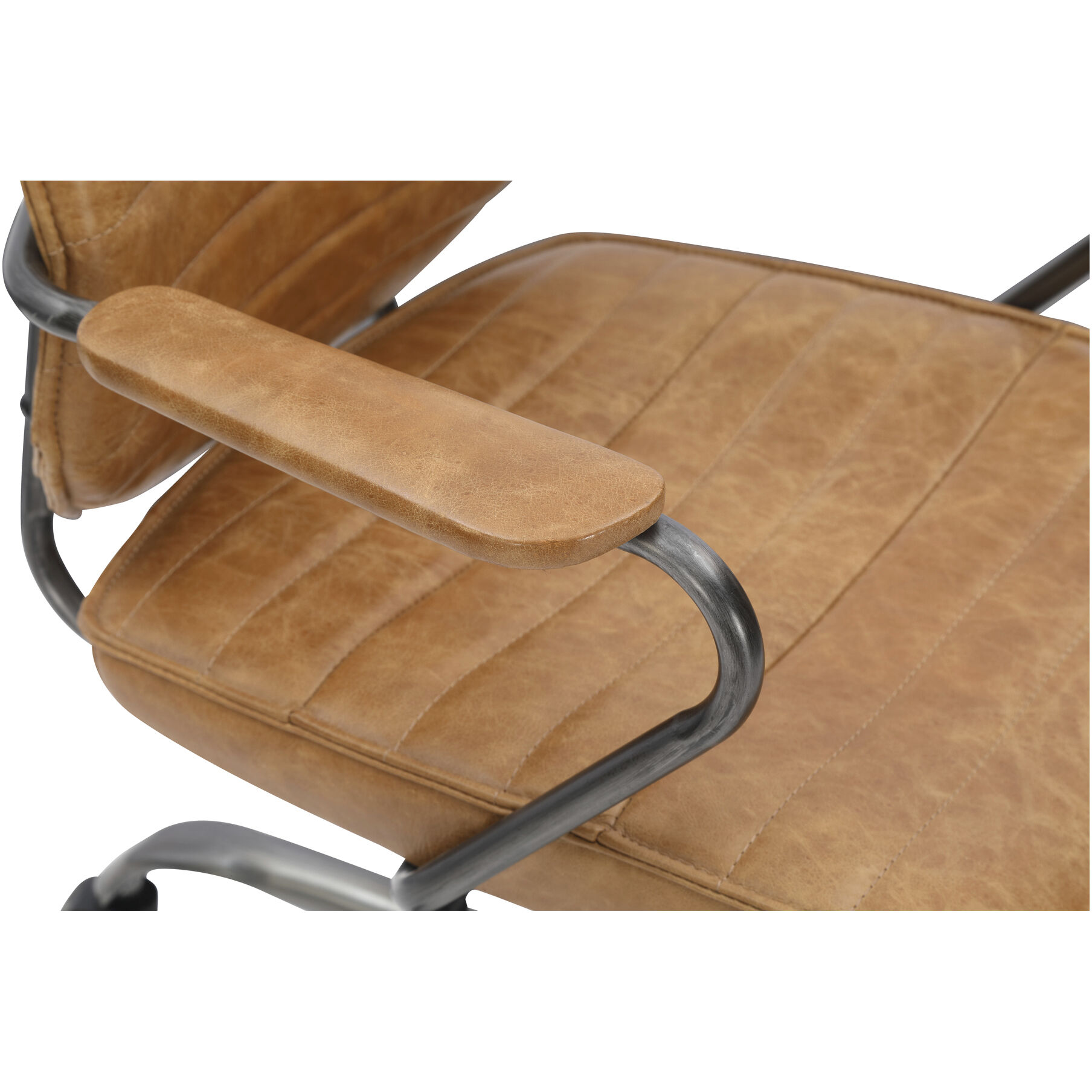 Executive Orange Swivel Office Chair