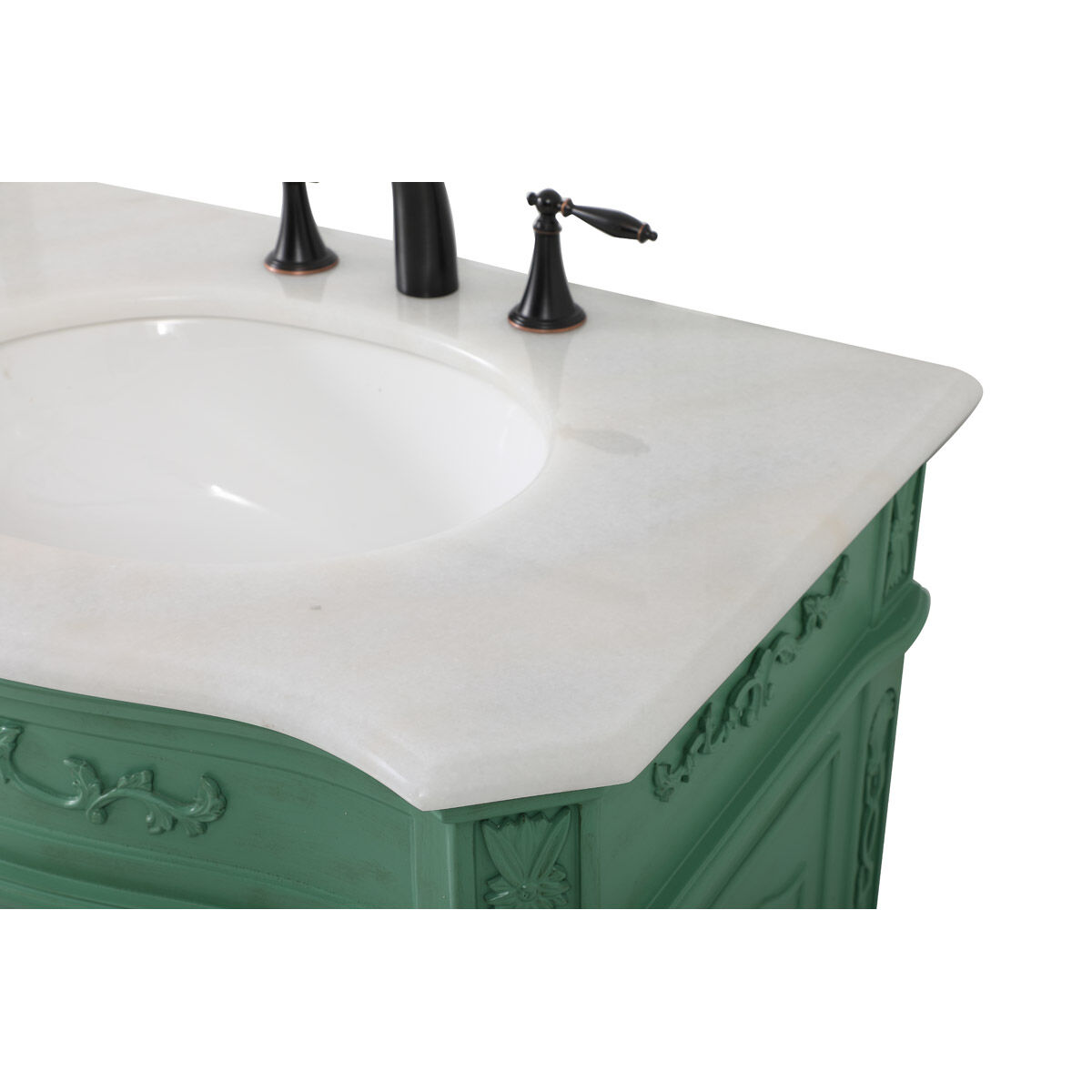 Danville 72 X 21 X 36 inch Vintage Mint Vanity Sink Set