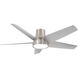 Chubby II 58 inch Brushed Nickel Wet with Silver Blades Indoor/Outdoor Ceiling Fan, Wifi