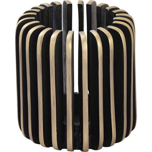 Louver 7 X 6.5 inch Candleholder, Pillar