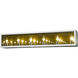 Infinity 6 Light 36 inch Chrome Vanity Wall Light