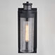 Lawton Textured Black Outdoor Motion Sensor