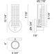 Weaver Wall Sconce Wall Light in Black