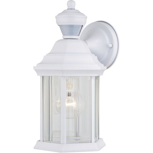Auburn Textured White Outdoor Motion Sensor