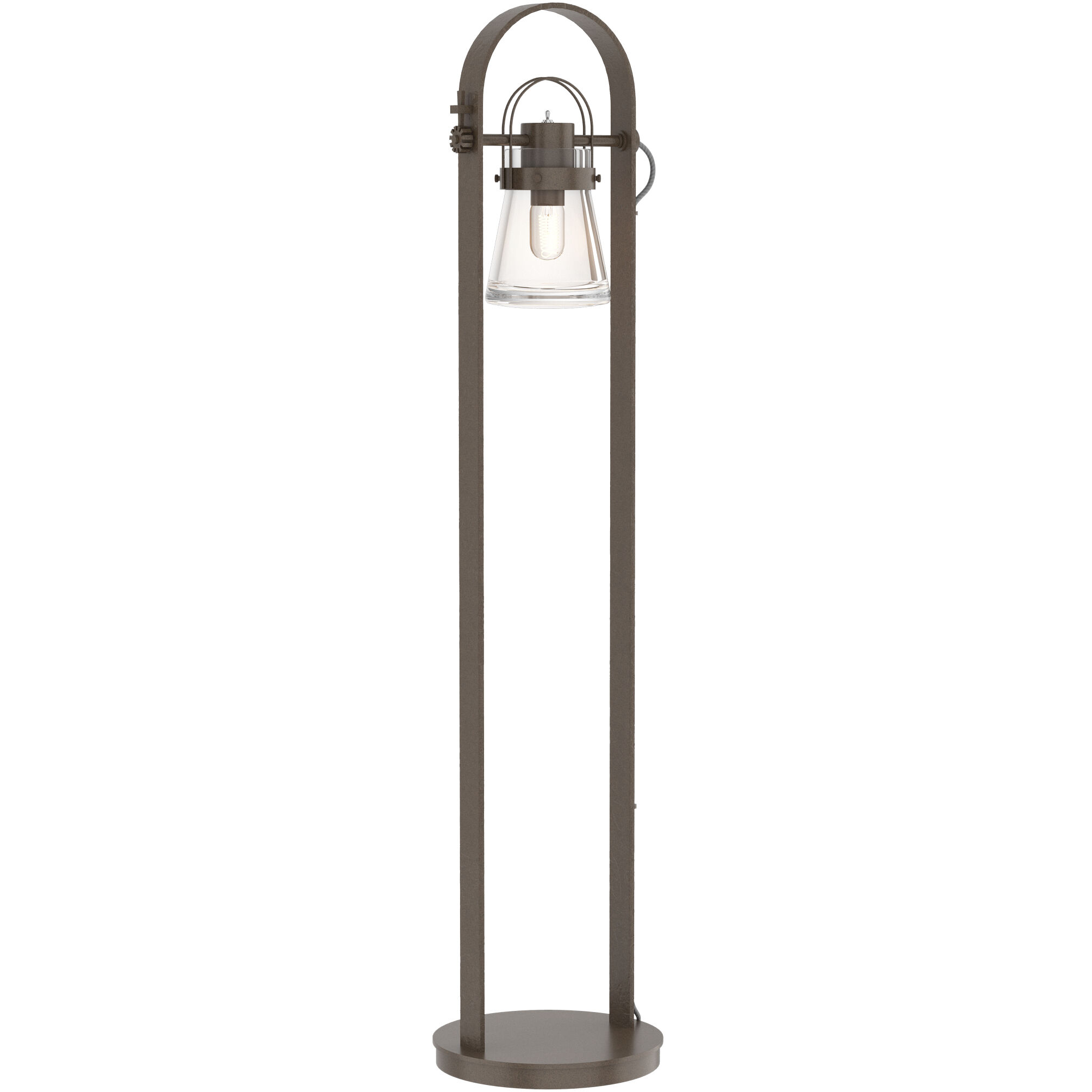 Erlenmeyer 51 inch 60 watt Bronze Floor Lamp Portable Light