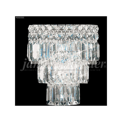 Prestige 2 Light 8 inch Silver Wall Sconce Wall Light