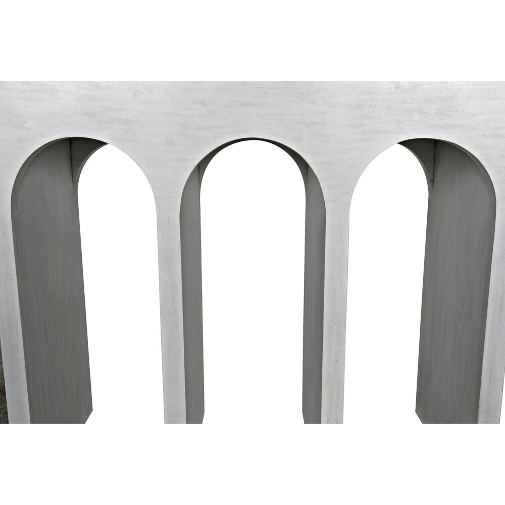 Bridge 59 X 14 inch White Wash Console