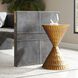 Castanza 13.5 inch Antique Brass Accent Table