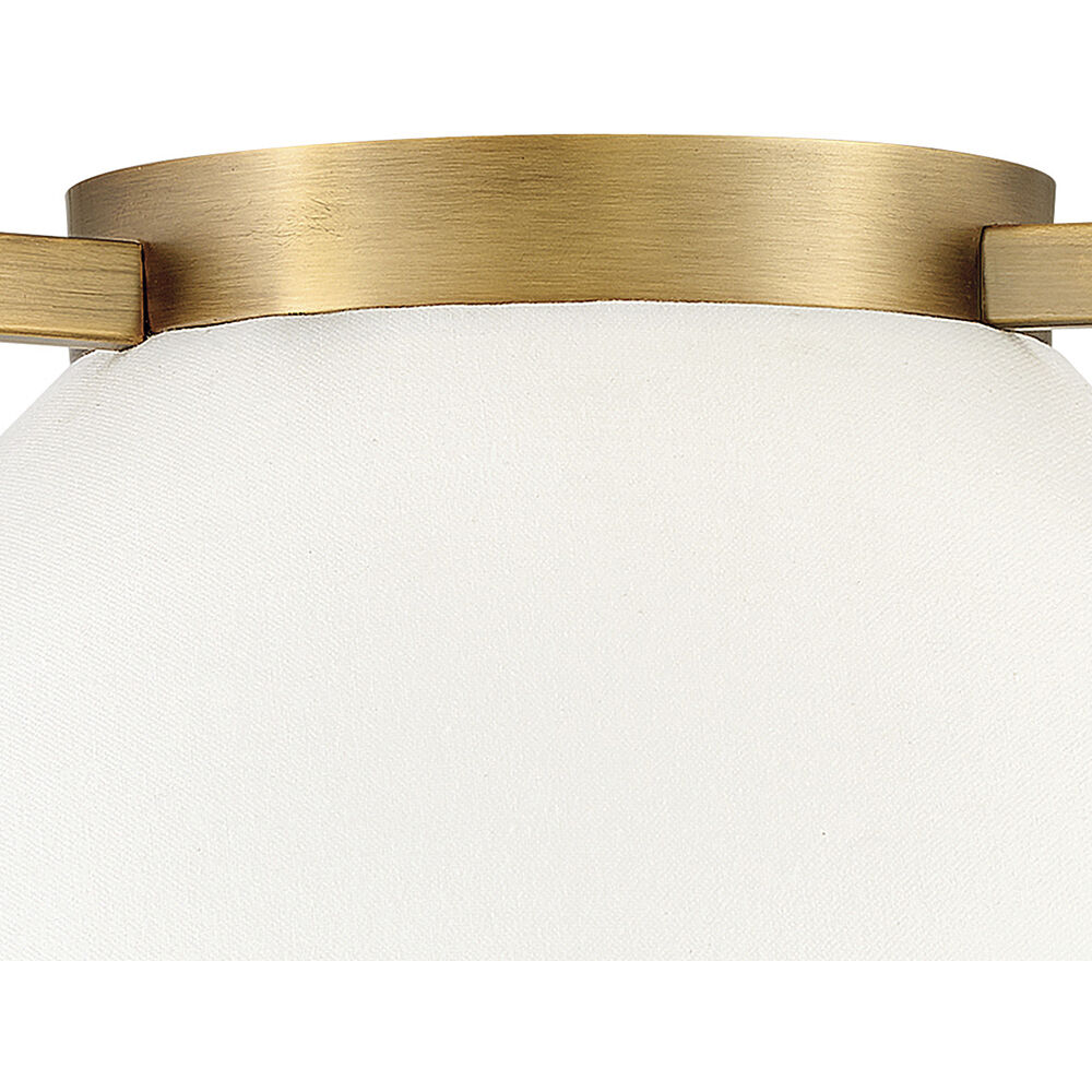Calla LED 20 inch Brushed Bronze Indoor Flush Mount Ceiling Light