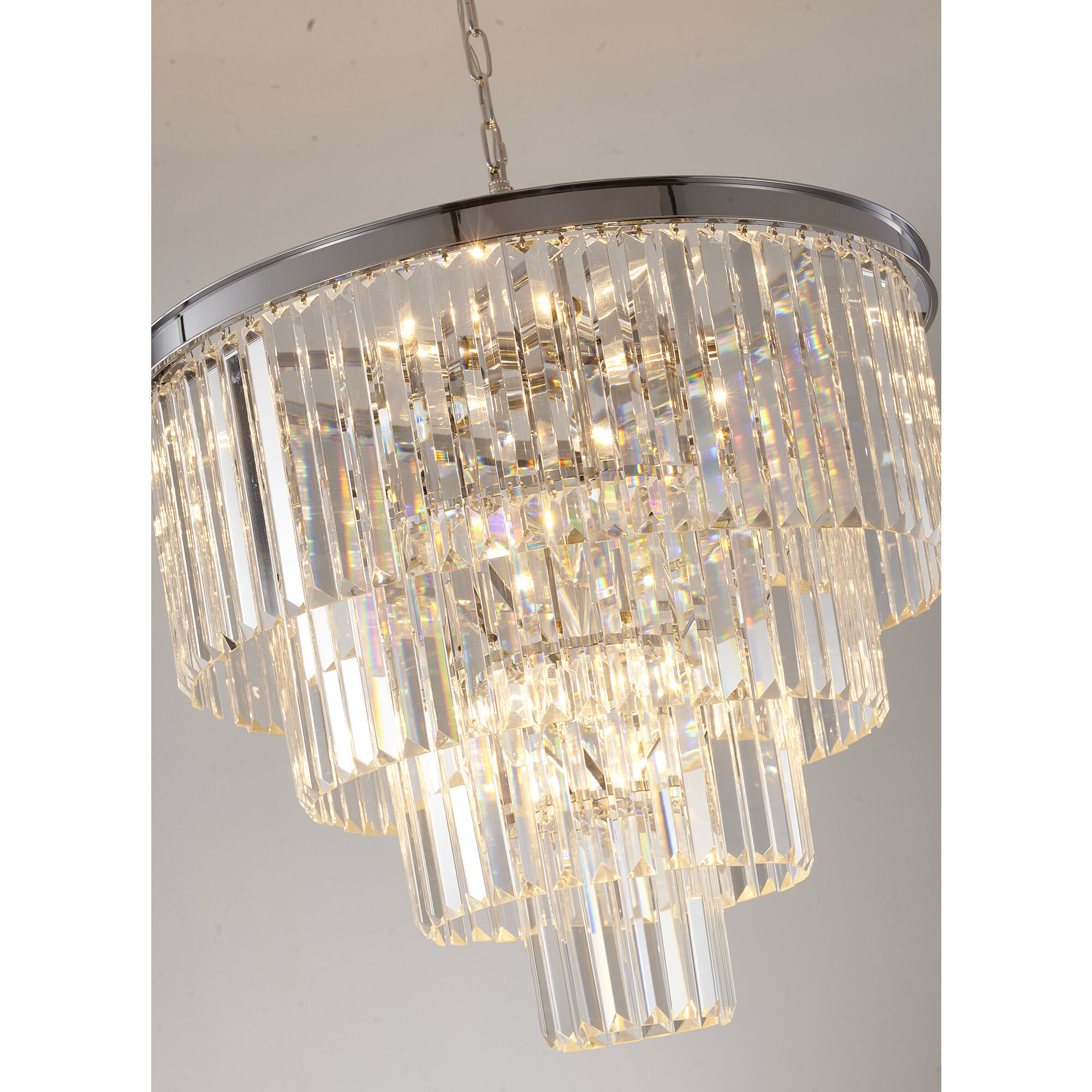 Canada 12 Light 24 inch Chrome Chandelier Ceiling Light