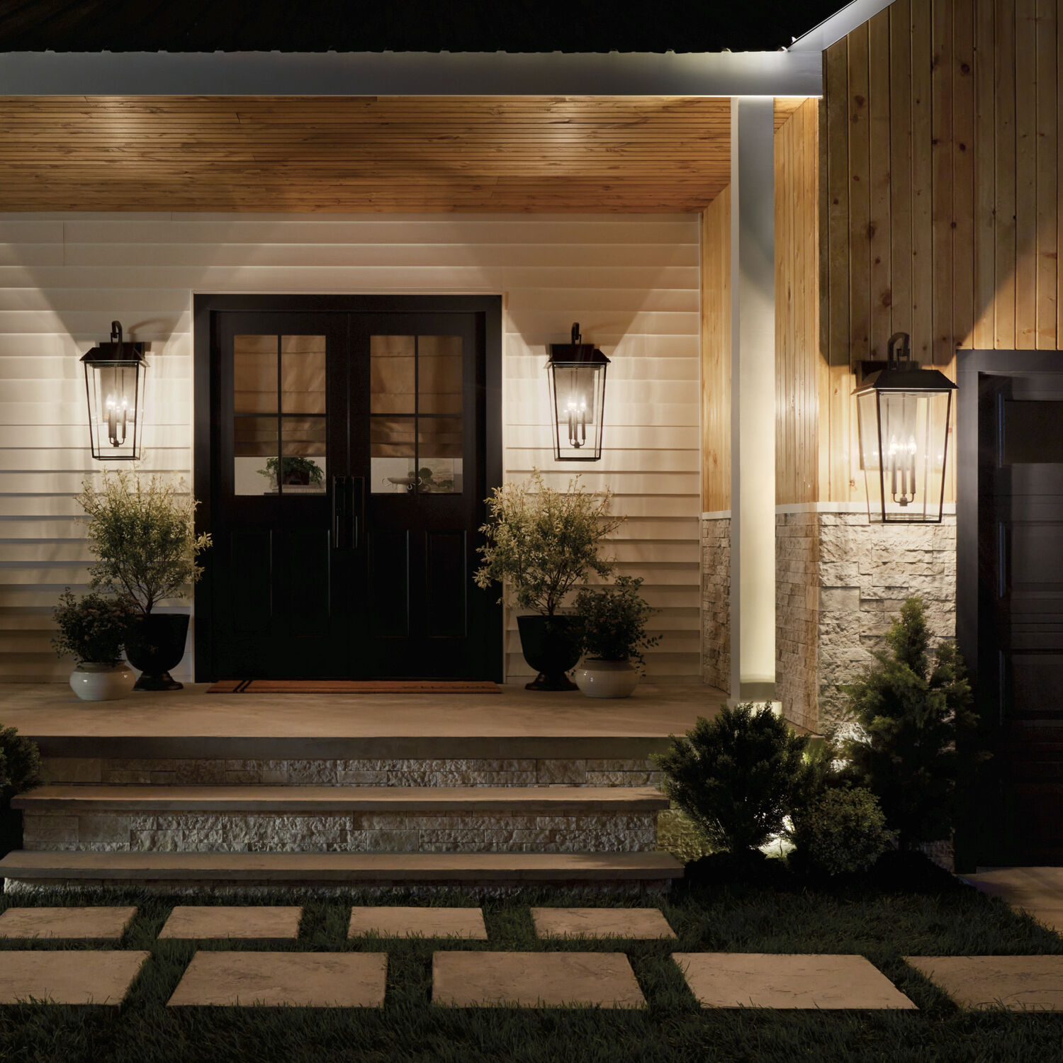 Mathus 3 Light 30.25 inch Olde Bronze Outdoor Wall, X-Large