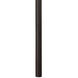 Outdoor Accessories 84 inch Weathered Charcoal Outdoor Pole