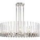 Julian 12 Light 32 inch Polished Nickel Wheel Chandelier Ceiling Light