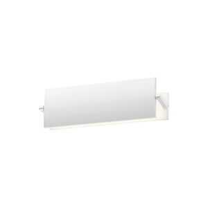 Aileron LED 12 inch Textured White Sconce Wall Light