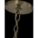 Farfalle 18 Light 28 inch Brushed Champagne Gold Chandelier Ceiling Light