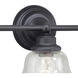 Huntley LED 24 inch Oil Rubbed Bronze Bathroom Light Wall Light