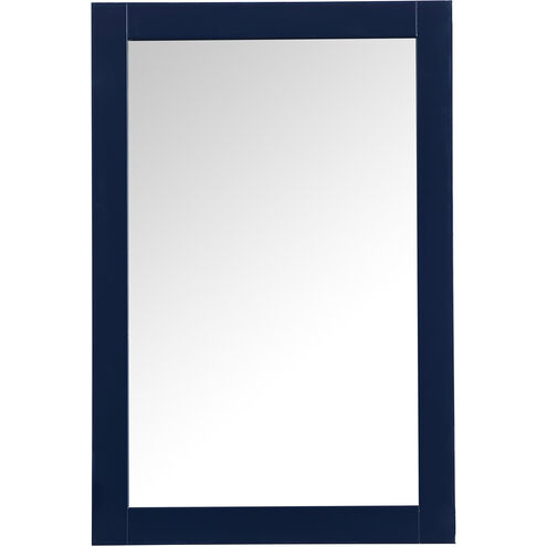 Aqua 36 X 24 inch Blue Vanity Mirror