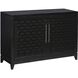 Sunset Harbor 48 X 18 inch Checkmate Black with Black Credenza
