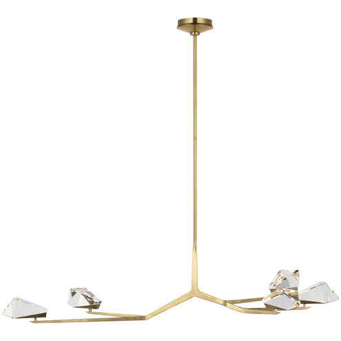 Waterford Carraig LED 52.5 inch Natural Brass Chandelier Ceiling Light