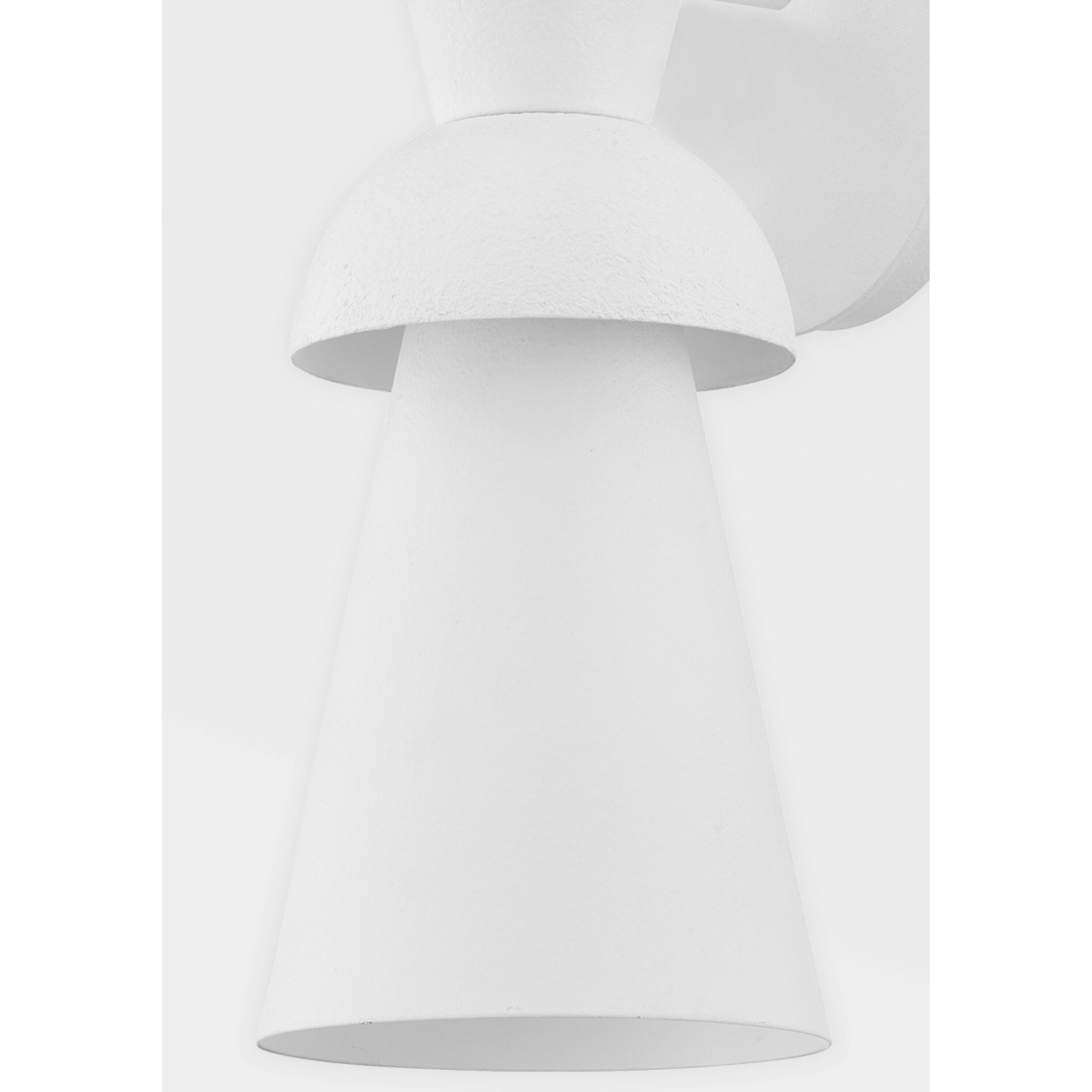 Florence 1 Light 6 inch Gesso White Wall Sconce Wall Light
