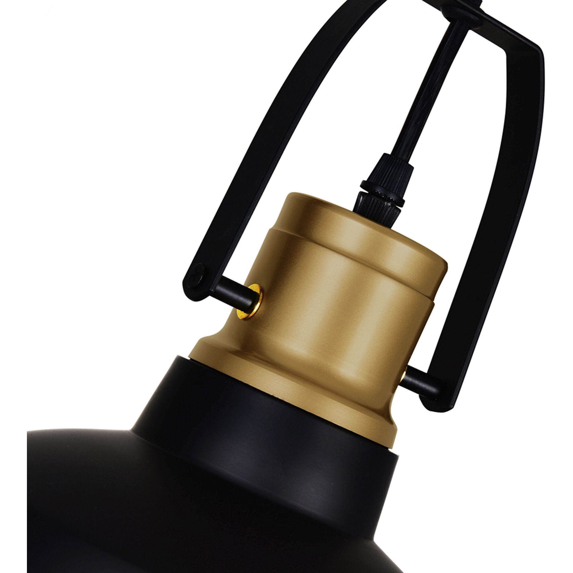 Elisa 1 Light 9 inch Black Down Pendant Ceiling Light