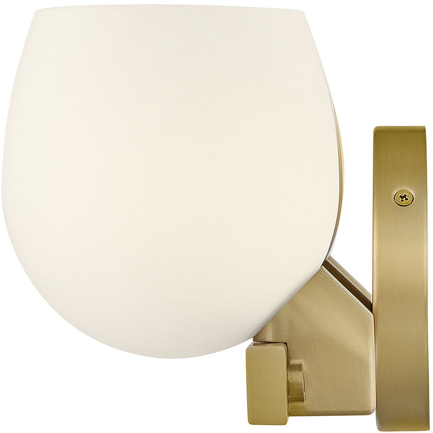 Mae 3 Light 24 inch Lacquered Brass Bath Light Wall Light