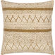 Janya 20 inch Light Beige Pillow Kit in 20 x 20, Square