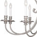 Caldwell 8 Light 37 inch Brushed Nickel Chandelier Ceiling Light