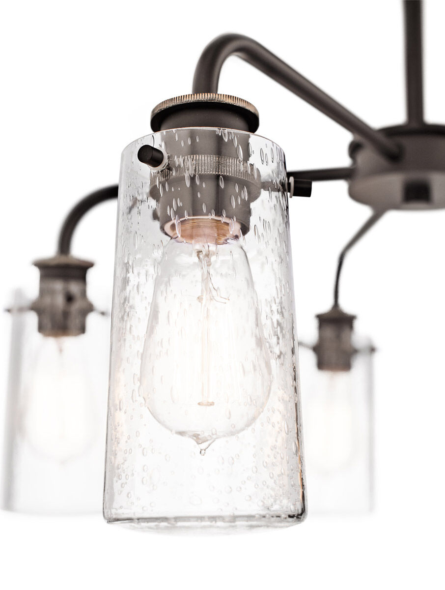 Braelyn 5 Light 25 inch Olde Bronze Chandelier 1 Tier Medium Ceiling Light, Medium