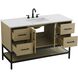 Lennox 54 X 34 inch Honey Brown Bathroom Vanity Cabinet