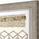 Dynamic Brown and Beige and Neutral and White Framed Art